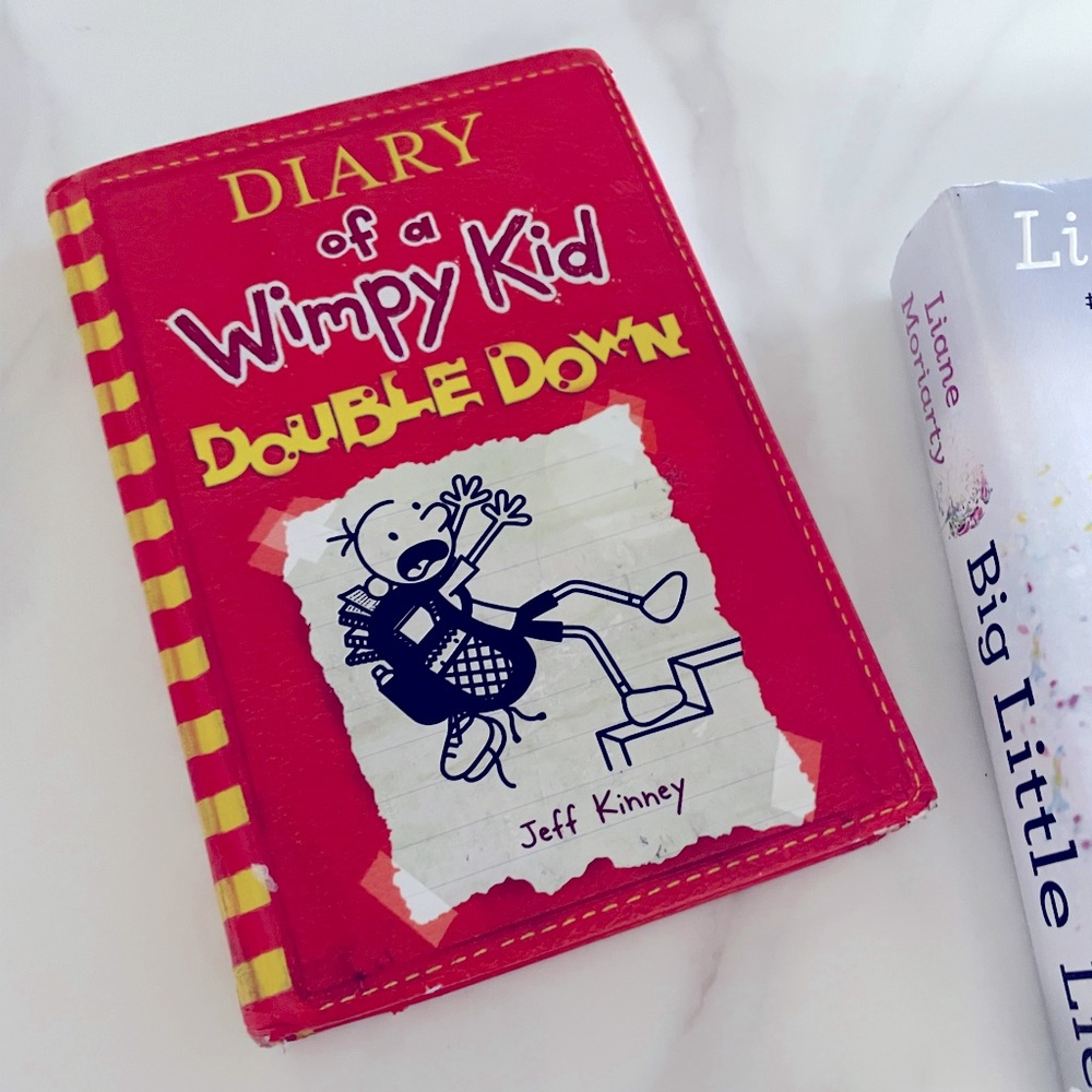 SIGNED Diary of a Wimpy Kid: Double Down by Jeff Kinney, new, autographed
